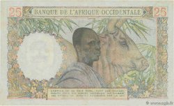 25 Francs FRENCH WEST AFRICA  1951 P.38 XF+