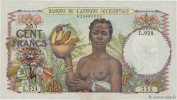 100 Francs FRENCH WEST AFRICA  1946 P.40