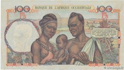 100 Francs FRENCH WEST AFRICA  1946 P.40 fST+