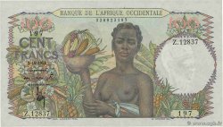 100 Francs FRENCH WEST AFRICA  1951 P.40 UNC-