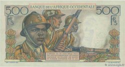 500 Francs FRENCH WEST AFRICA  1950 P.41 AU