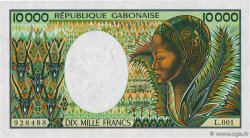 10000 Francs GABON  1991 P.07b SUP+