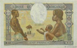 100 Francs MADAGASCAR  1937 P.040 SPL+