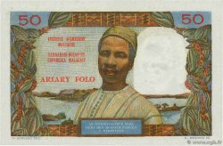 50 Francs - 10 Ariary MADAGASKAR  1969 P.061 ST