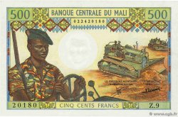 500 Francs MALI  1973 P.12c FDC