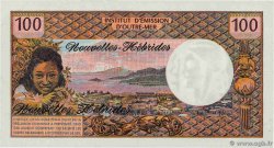 100 Francs NEUE HEBRIDEN  1975 P.18c fST+