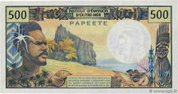 500 Francs TAHITI  1982 P.25b2 fST+