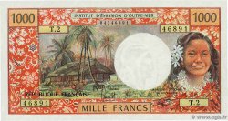 1000 Francs TAHITI  1977 P.27b q.FDC