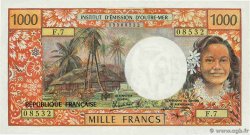 1000 Francs TAHITI  1985 P.27d1 FDC