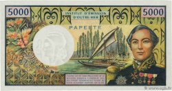 5000 Francs TAHITI  1971 P.28a UNC-