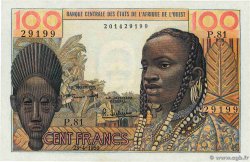 100 Francs WEST AFRIKANISCHE STAATEN  1959 P.002a ST