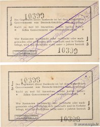 1 Rupie Lot Deutsch Ostafrikanische Bank  1916 P.20a SC+