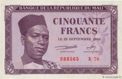 50 Francs MALI  1960 P.01 VF