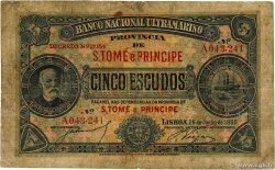 5 Escudos SAO TOMÉ Y PRíNCIPE  1935 P.026