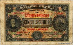 5 Escudos SAO TOME AND PRINCIPE  1935 P.026