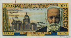 500 Francs VICTOR HUGO FRANKREICH  1958 F.35.11 VZ