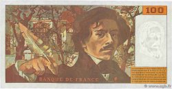 100 Francs DELACROIX 442-1 & 442-2 FRANCIA  1994 F.69ter.01b q.FDC