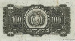 100 Bolivianos BOLIVIA  1928 P.133 MBC