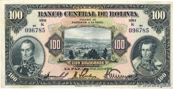 100 Bolivianos BOLIVIE  1928 P.133 TTB