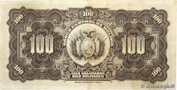 100 Bolivianos BOLIVIE  1928 P.133 TTB