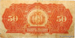 50 Bolivianos BOLIVIA  1928 P.124a VF