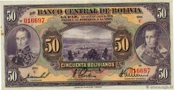 50 Bolivianos BOLIVIE  1928 P.124a