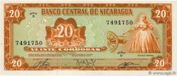 20 Cordobas NICARAGUA  1978 P.129 UNC