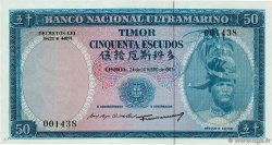 50 Escudos TIMOR  1967 P.27a SPL+