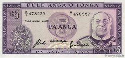 5 Pa anga TONGA  1989 P.21c