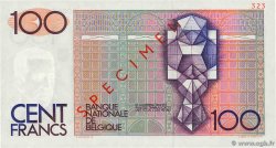 100 Francs Spécimen BELGIUM  1978 P.140s AU