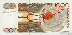 1000 Francs Spécimen BELGIQUE  1997 P.144s SPL