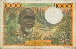 1000 Francs ESTADOS DEL OESTE AFRICANO  1977 P.803Tn BC