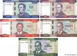 5 au 100 Dollars Lot LIBERIA  2016 P.26 au P.30