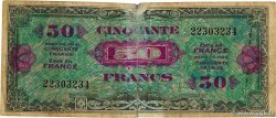 50 Francs DRAPEAU FRANKREICH  1944 VF.19.01 SGE