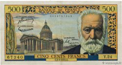 500 Francs VICTOR HUGO FRANCE  1954 F.35.02