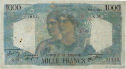 1000 Francs MINERVE ET HERCULE FRANKREICH  1945 F.41.05 S