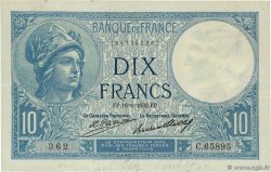 10 Francs MINERVE FRANCIA  1932 F.06.16 MBC