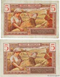 5 Francs TRÉSOR FRANÇAIS Lot FRANCE  1947 VF.29.01 VF