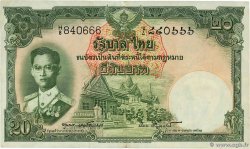 20 Baht THAILAND  1953 P.077d