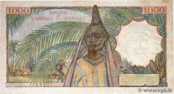 1000 Francs AFRIQUE OCCIDENTALE FRANÇAISE (1895-1958)  1950 P.42 TTB