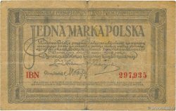 1 Marka POLEN  1919 P.019 fSS