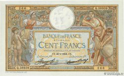 100 Francs LUC OLIVIER MERSON grands cartouches FRANCE  1933 F.24.12 UNC-