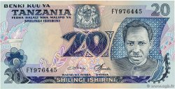 20 Shilingi TANZANIE  1978 P.07c NEUF