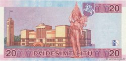 20 Litu LITUANIE  2001 P.66 NEUF