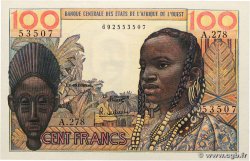 100 Francs WEST AFRICAN STATES  1965 P.002b