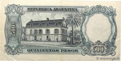 5 Pesos sur 500 Pesos ARGENTINA  1969 P.283 MBC+