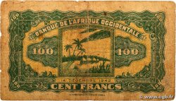 100 Francs FRENCH WEST AFRICA  1942 P.31a B