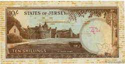 10 Shillings JERSEY  1963 P.07a F