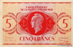 5 Francs AFRIQUE ÉQUATORIALE FRANÇAISE  1943 P.15c SS