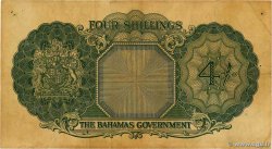 4 Shillings BAHAMAS  1953 P.13d MB